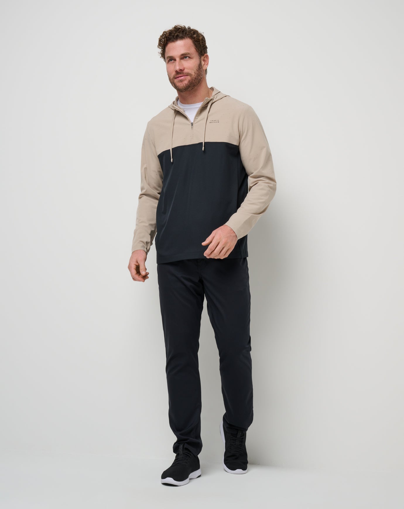 Travis Mathew Sale | Rocky Shore Quarter Zip Hoodie