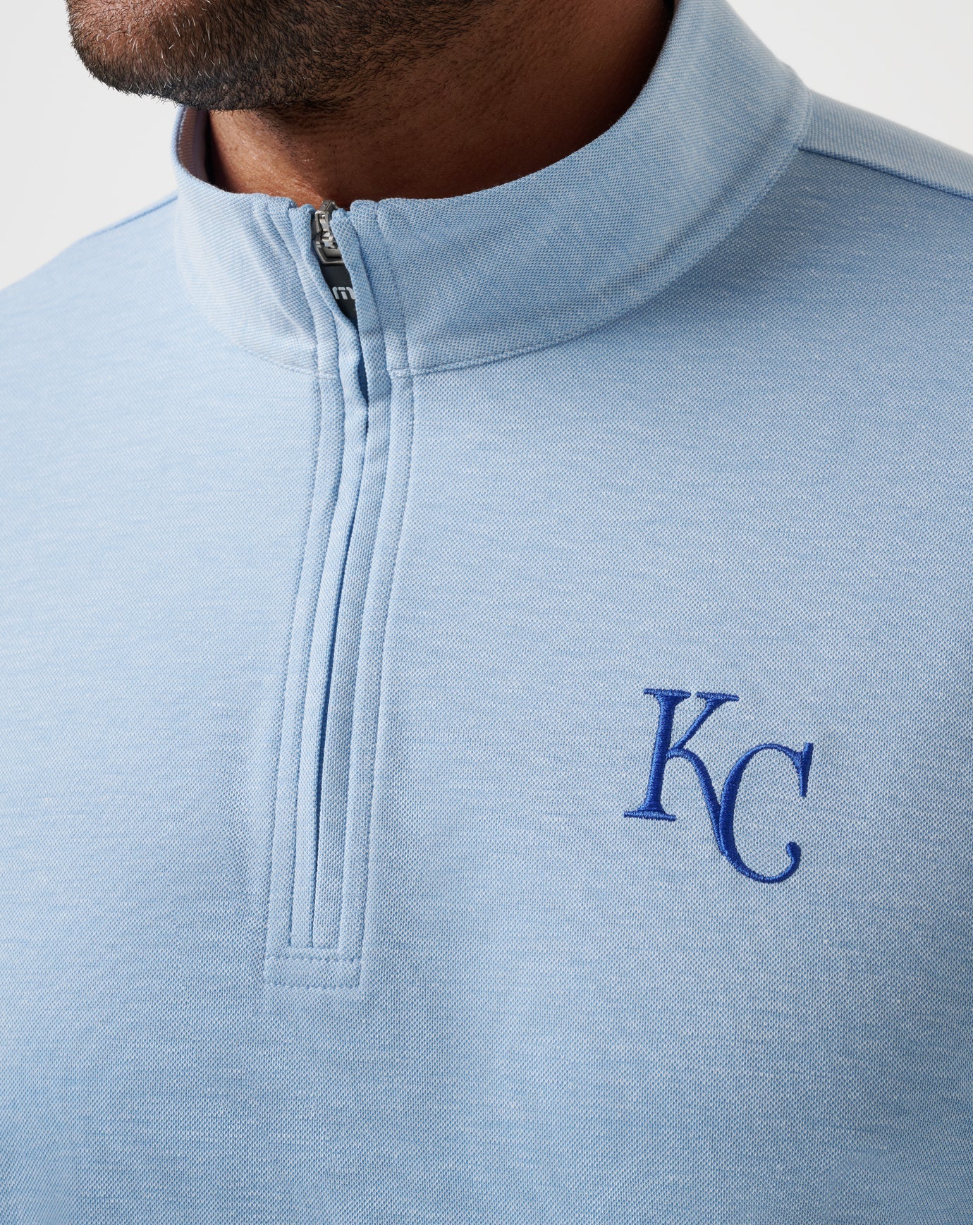 Travis Mathew New | Kansas City Roayals Time To Tailgate Quarter Zip