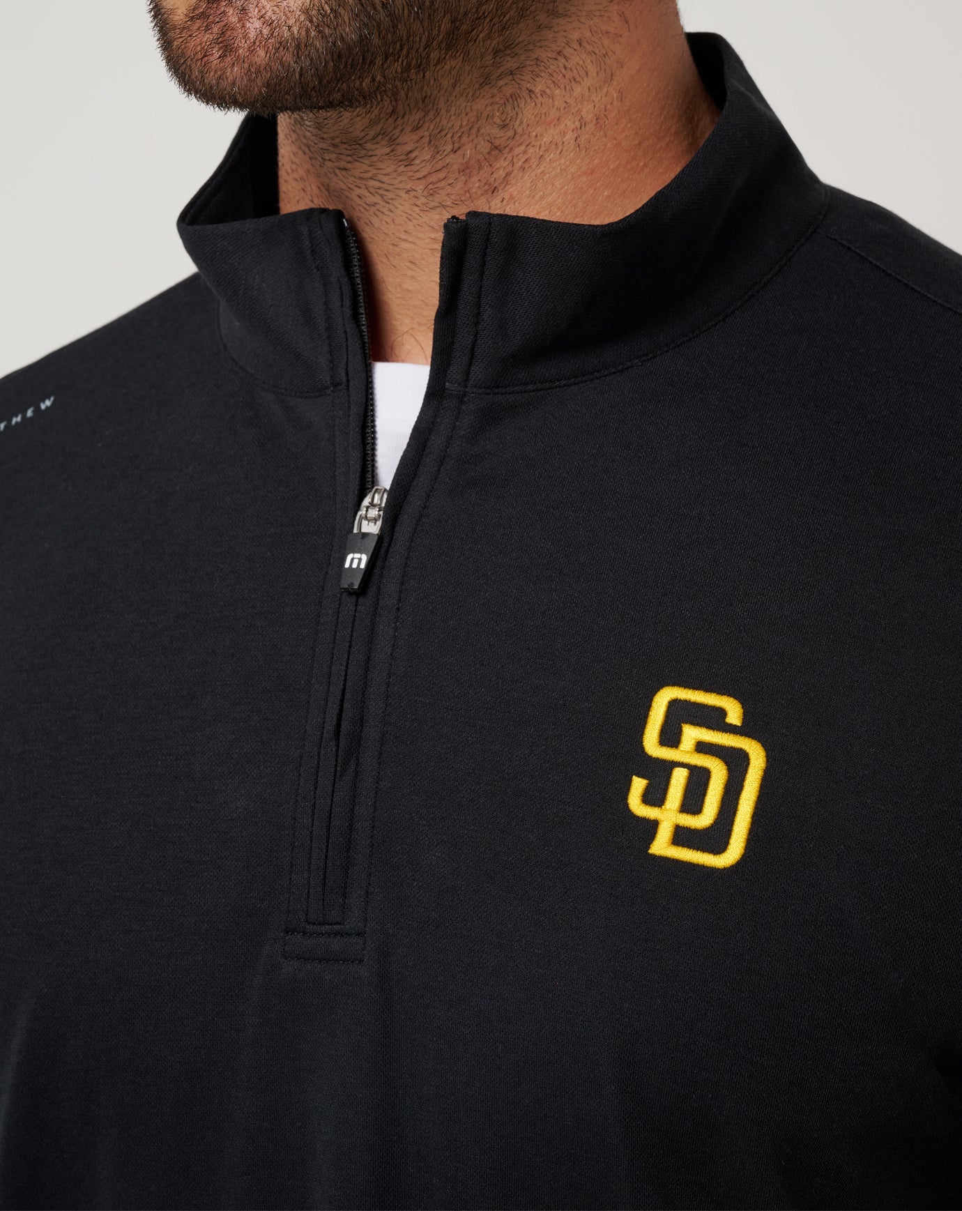 Travis Mathew Hot sale | San Diego Padres Time To Tailgate Quarter Zip