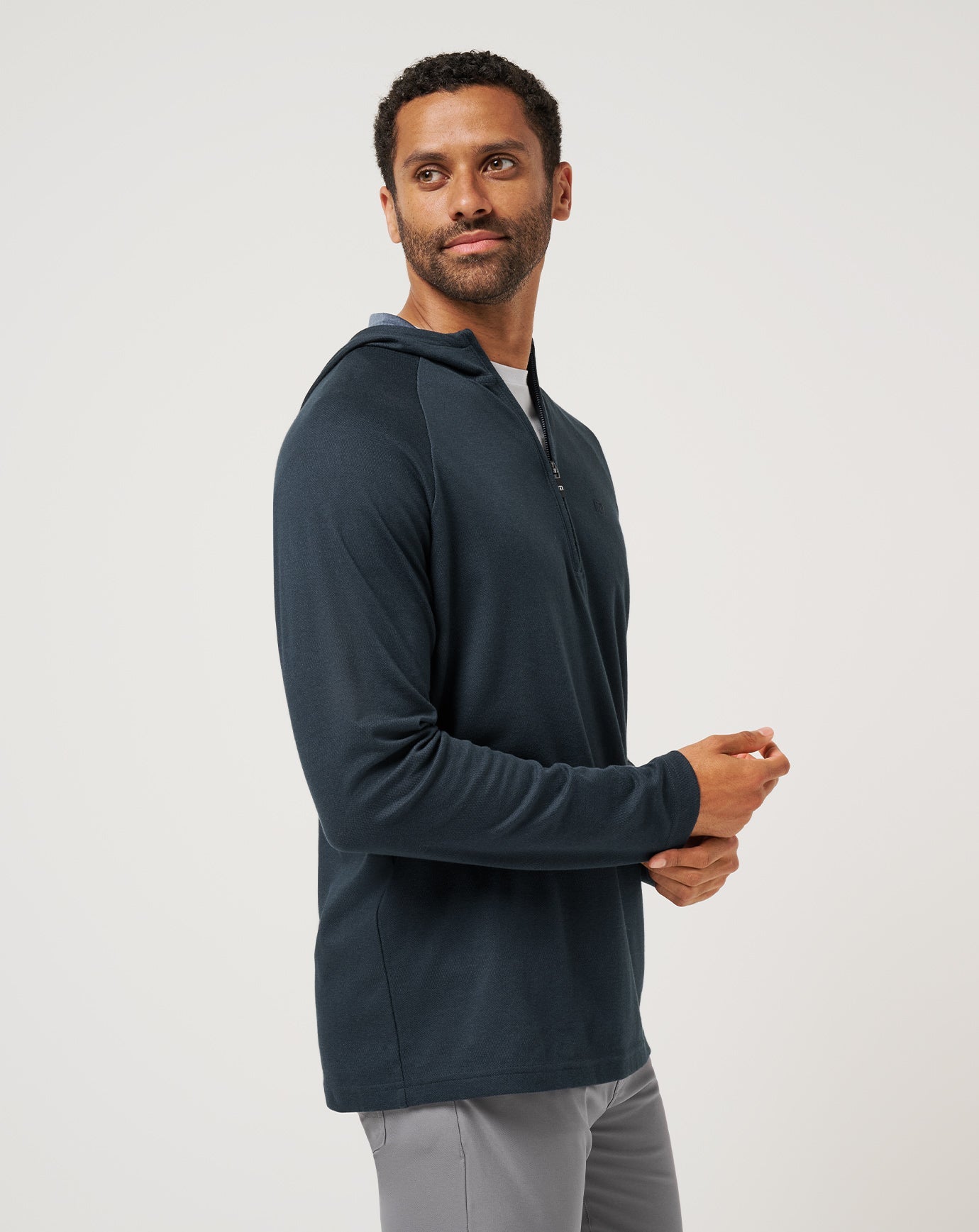 Travis Mathew Sale | Country Hopping Hooded Quarter Zip