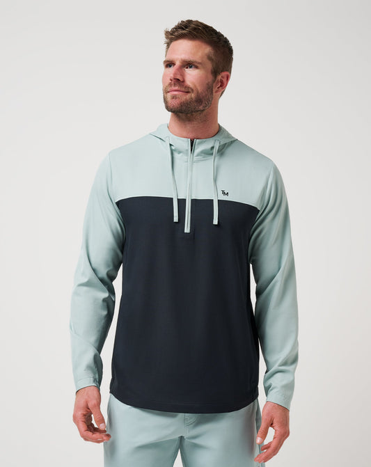Travis Mathew | Coin Toss Quarter Zip Hoodie