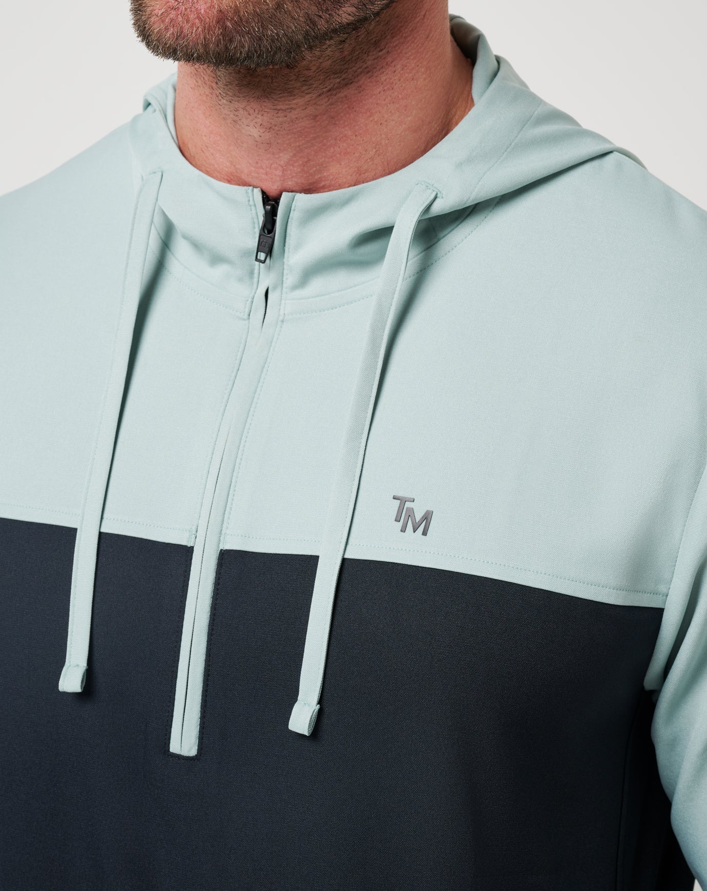 Travis Mathew | Coin Toss Quarter Zip Hoodie