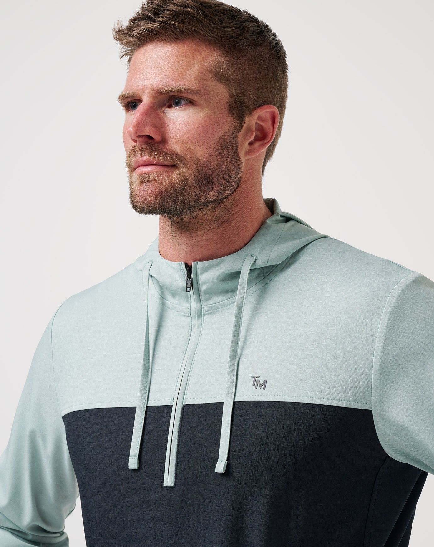 Travis Mathew | Coin Toss Quarter Zip Hoodie