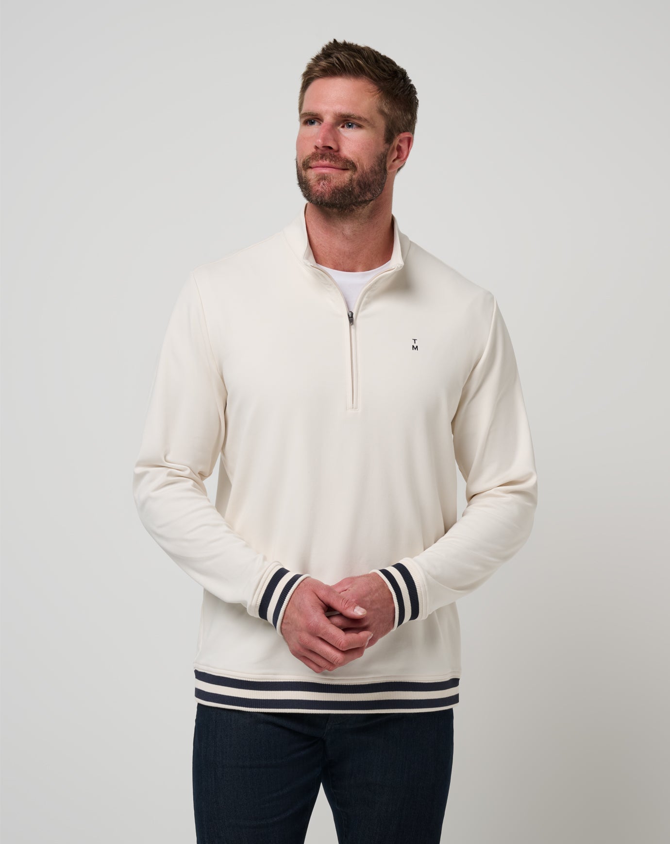 Travis Mathew Online | Happier Hour Quarter Zip