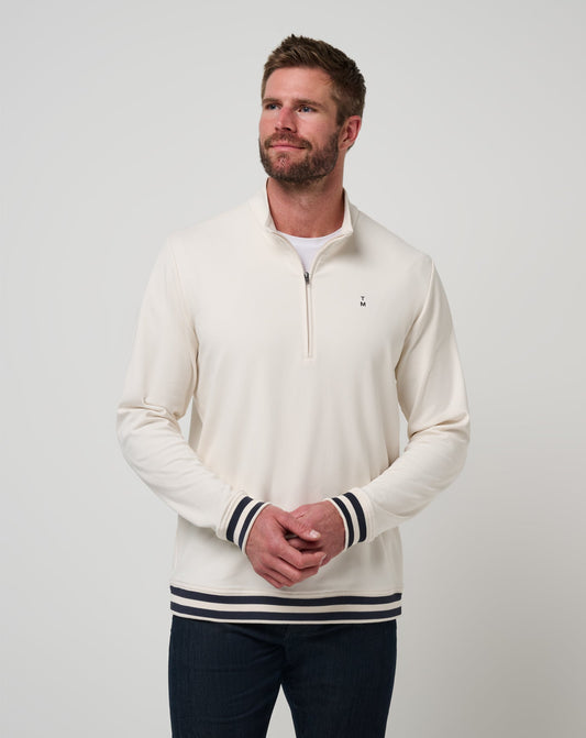 Travis Mathew Online | Happier Hour Quarter Zip
