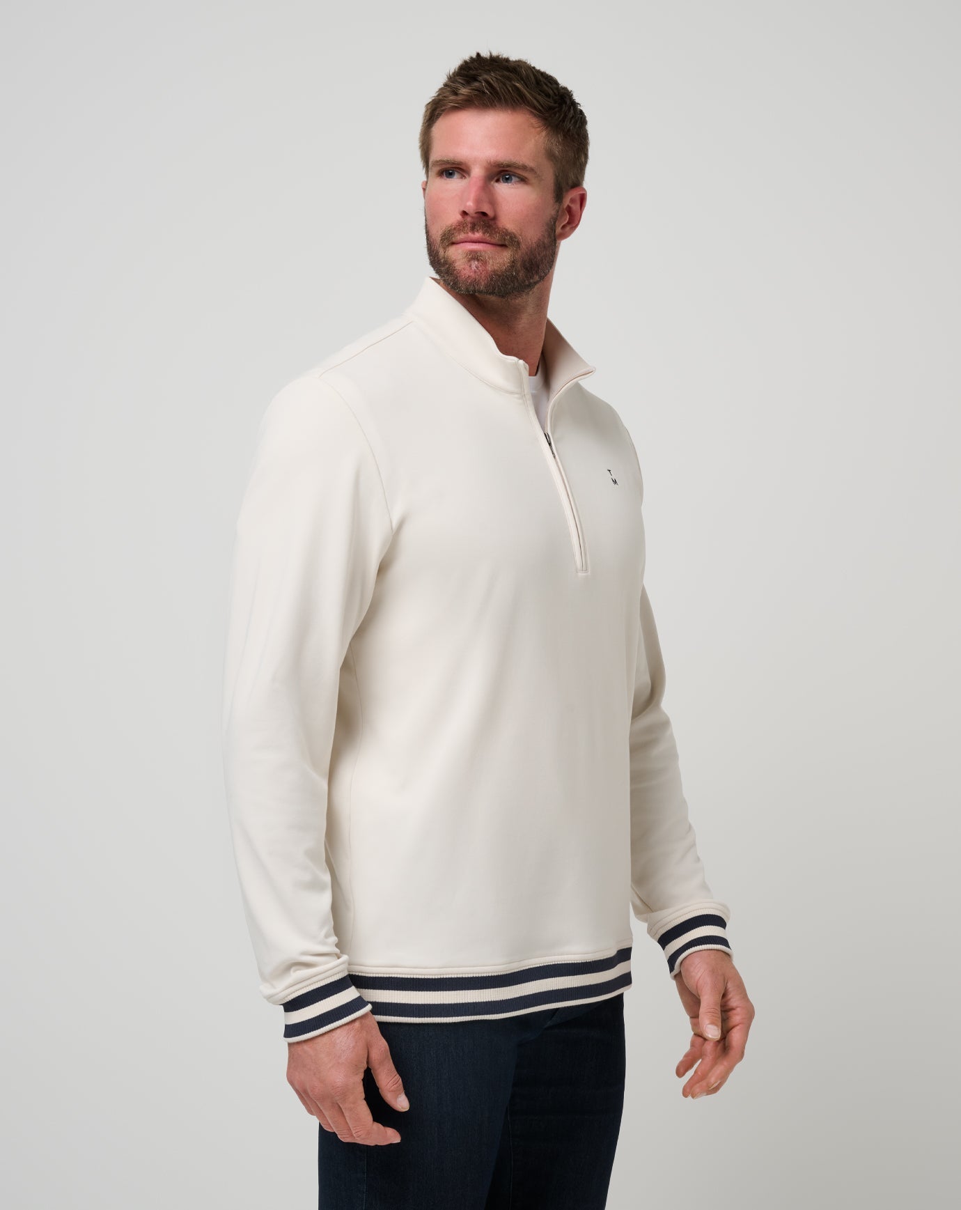 Travis Mathew Online | Happier Hour Quarter Zip