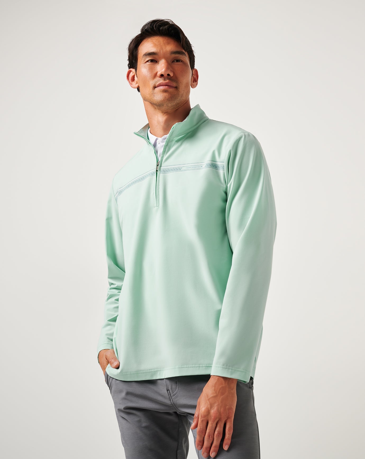 Travis Mathew Sale | On The Map Quarter Zip