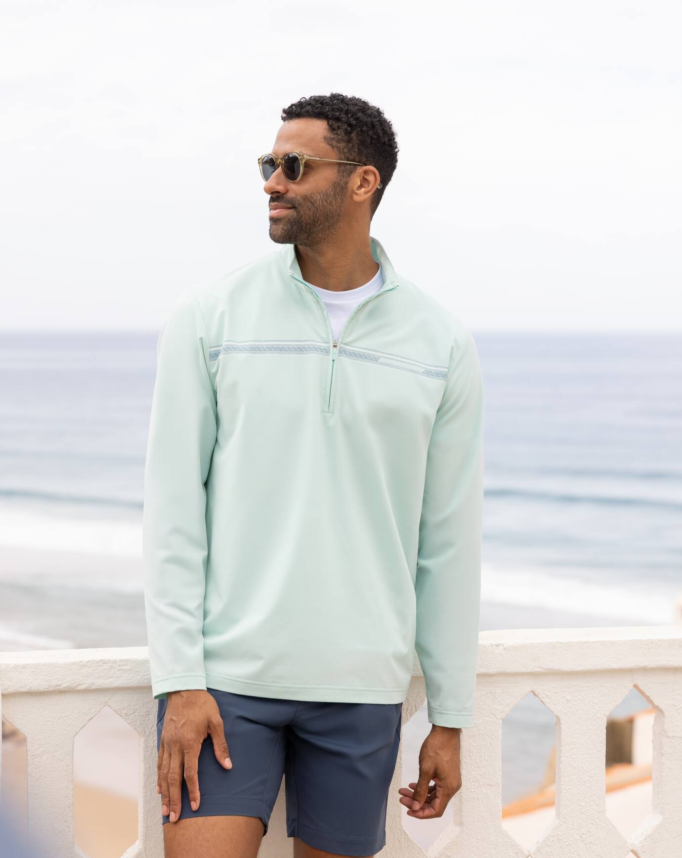 Travis Mathew Sale | On The Map Quarter Zip