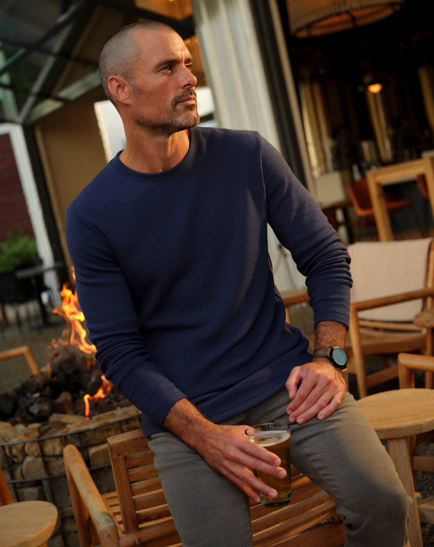 Travis Mathew Outlet | Cloud Waffle Crew