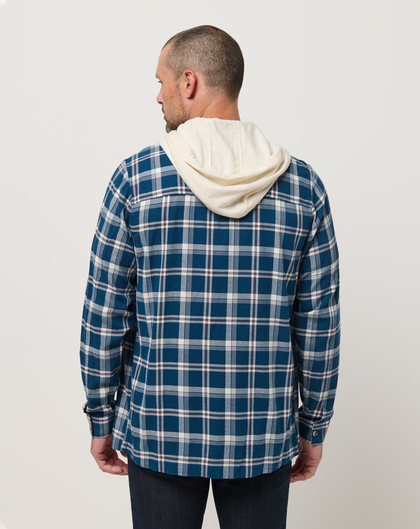 Travis Mathew Outlet | Cloud Flannel Hooded Button-Up