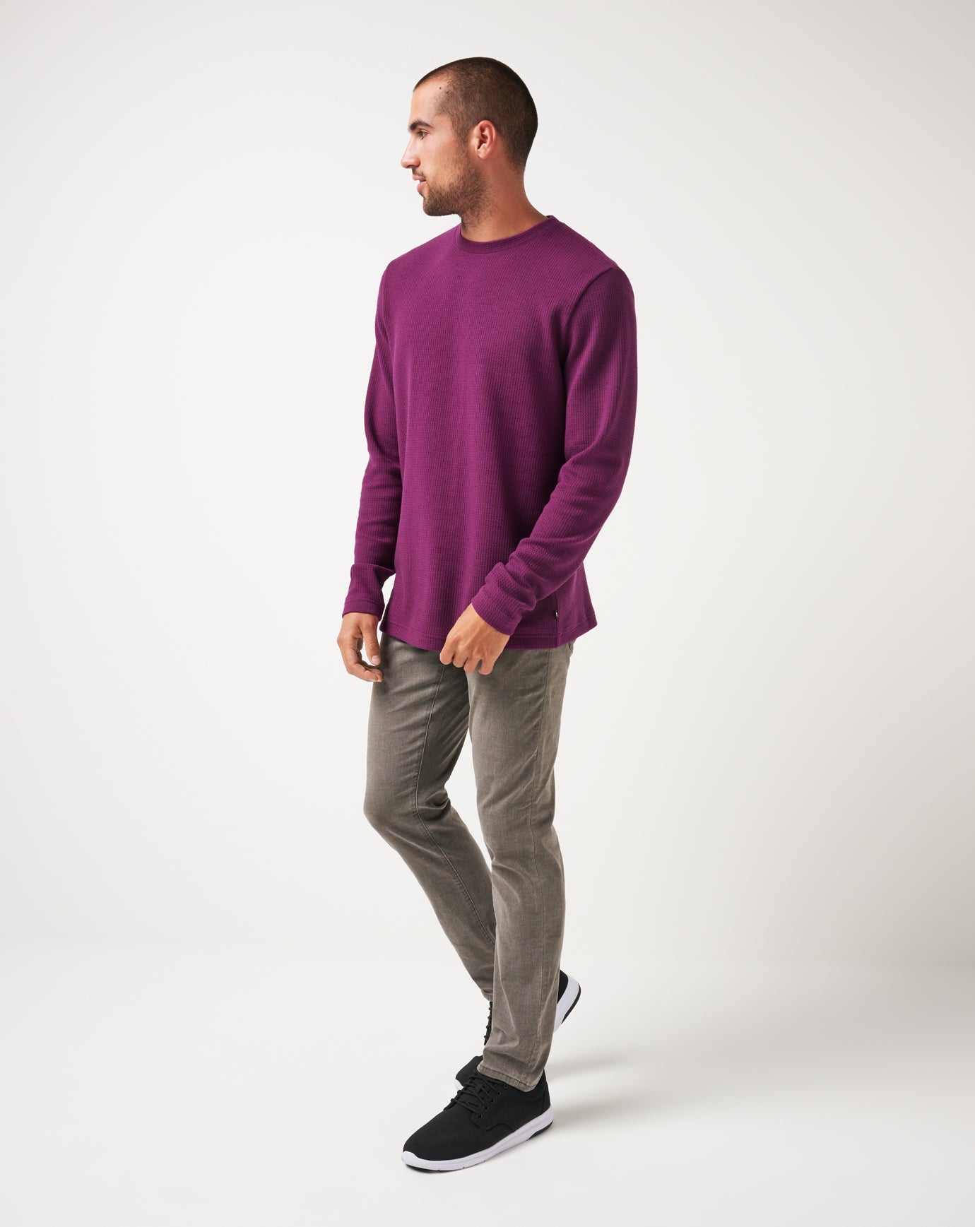 Travis Mathew On Sale | Burnley Cloud Waffle Crew
