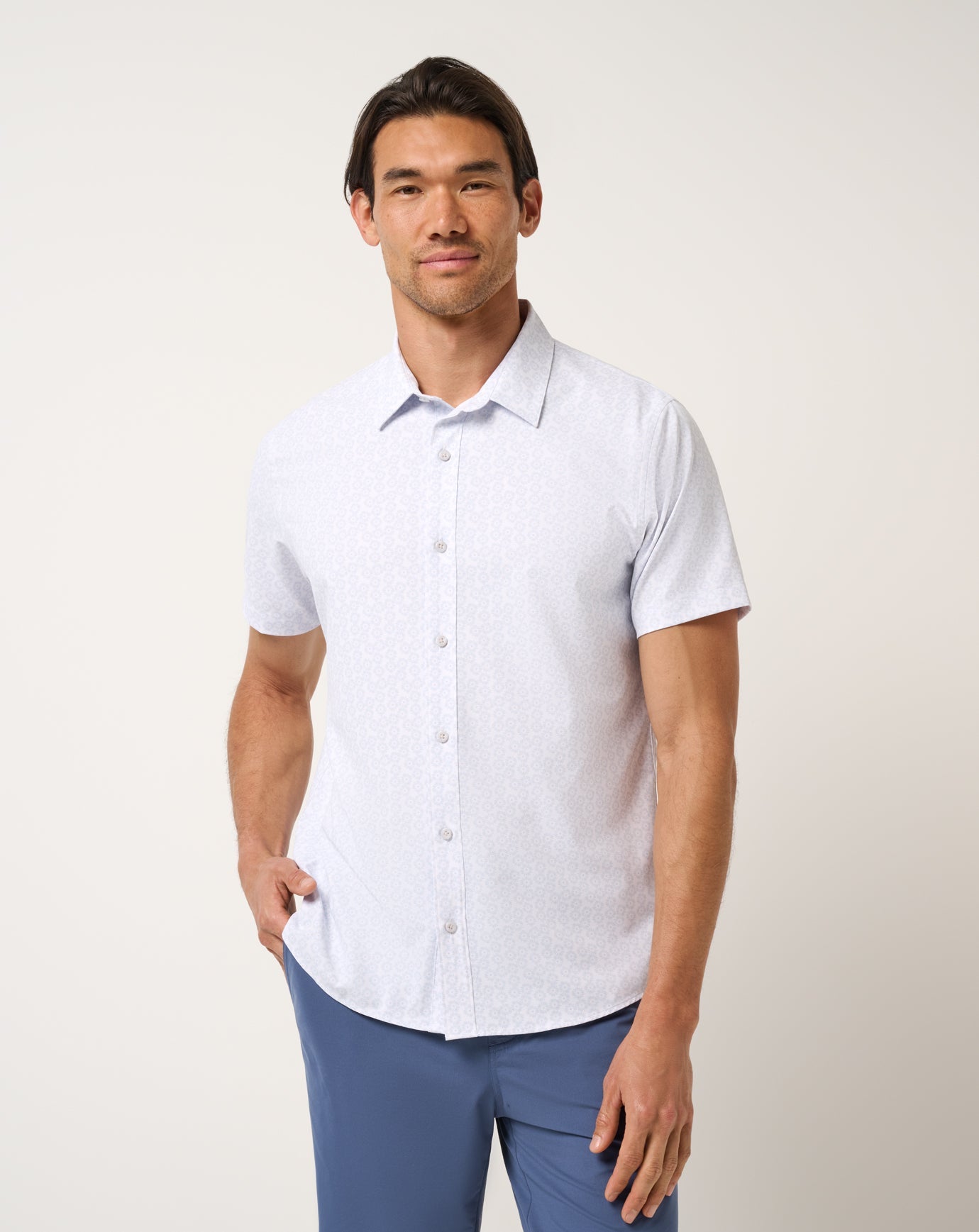 Travis Mathew Outlet | Techwoven Sunlight Button-Up