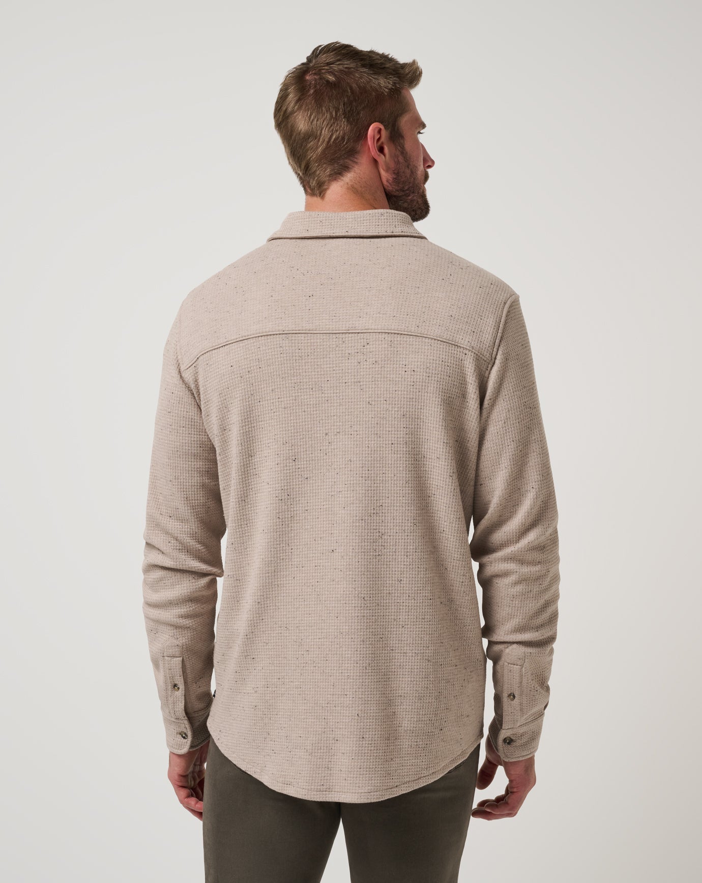 Travis Mathew Hot sale | Cloud Waffle Shirt Jacket