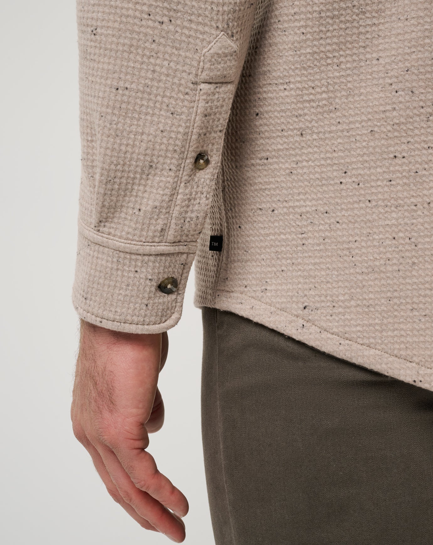 Travis Mathew Hot sale | Cloud Waffle Shirt Jacket