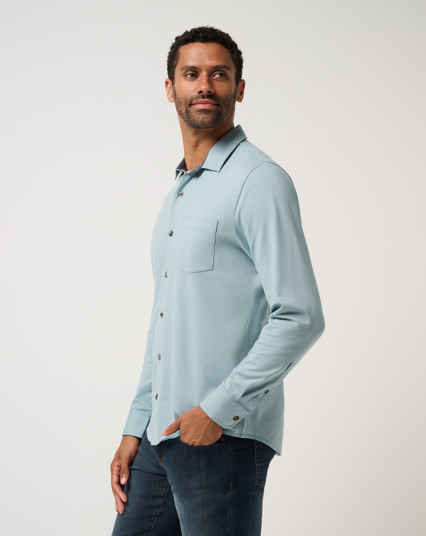 Travis Mathew US | Comfortknit TM Social Club Button-Up