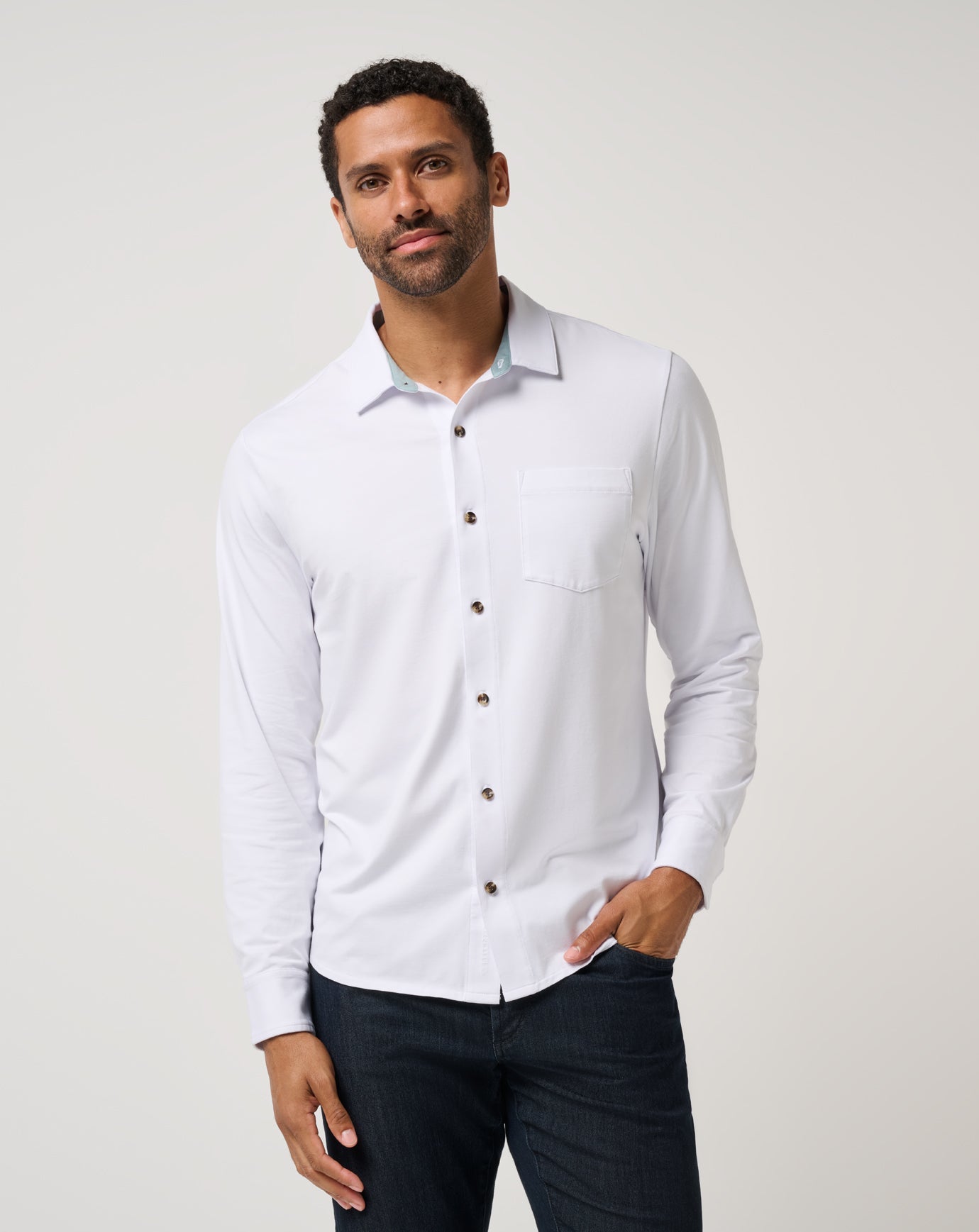 Travis Mathew | Comfortknit TM Social Club Button-Up