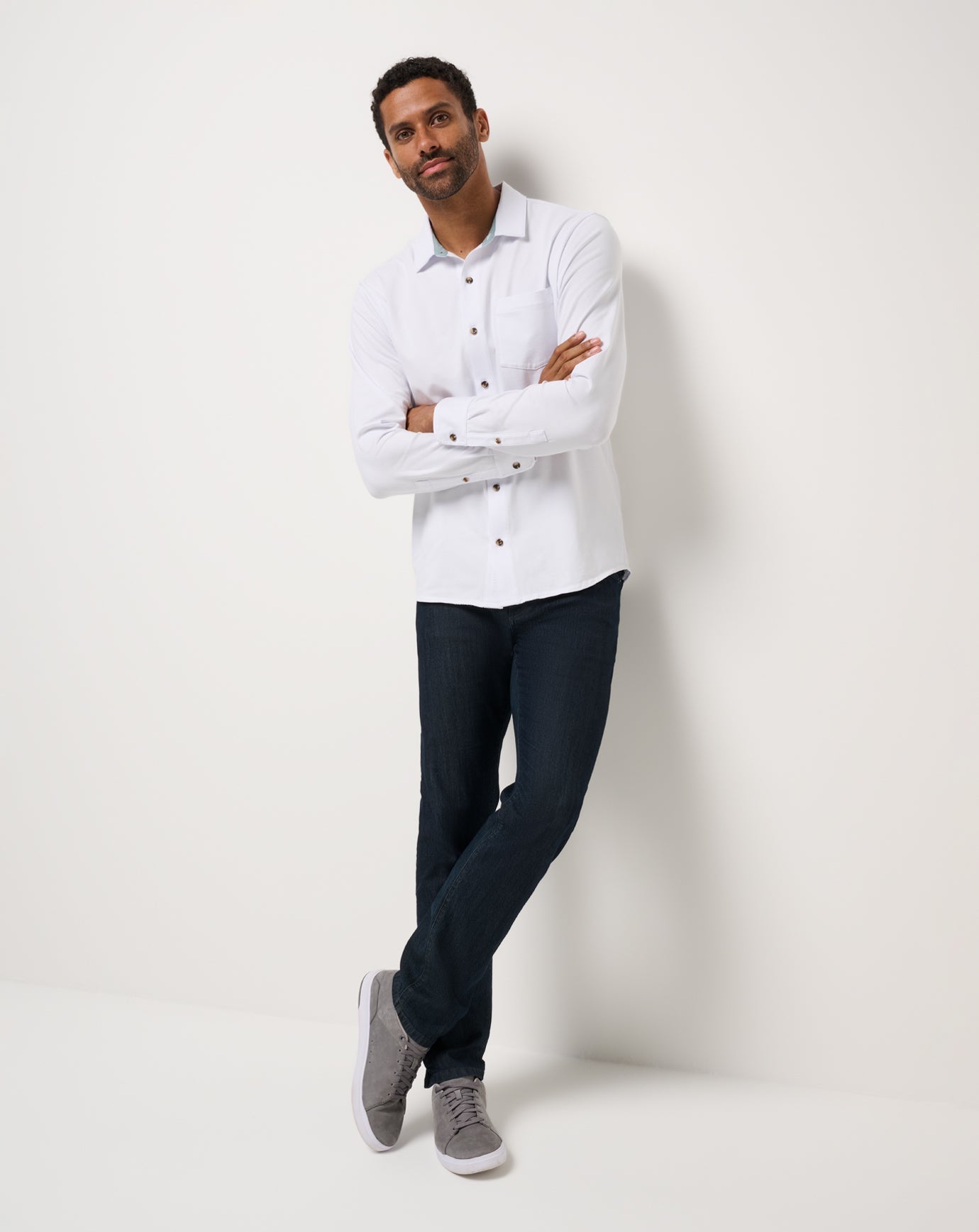 Travis Mathew | Comfortknit TM Social Club Button-Up