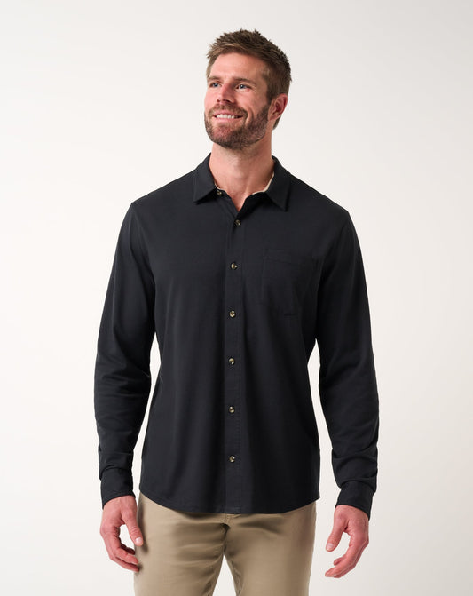 Travis Mathew Online | Comfortknit TM Social Club Button-Up