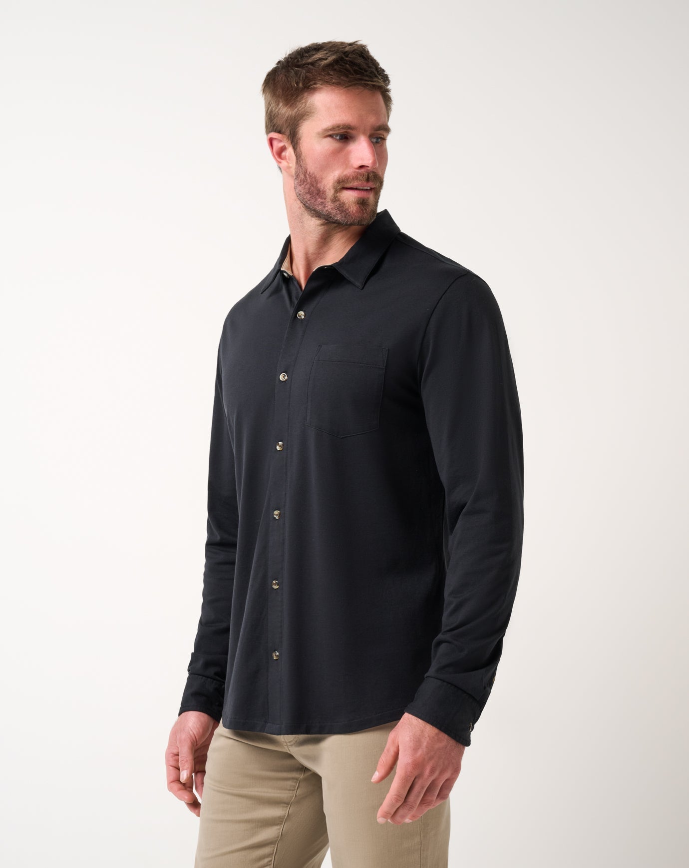 Travis Mathew Online | Comfortknit TM Social Club Button-Up