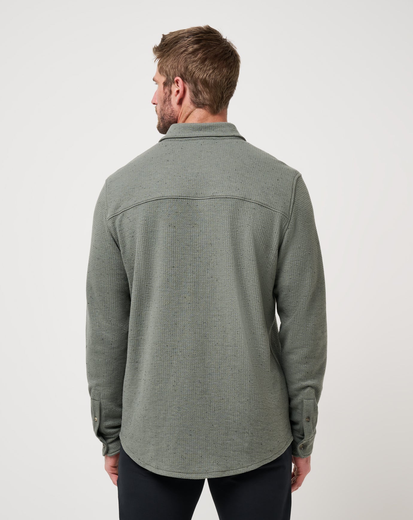 Travis Mathew Sale | Cloud Waffle Shirt Jacket