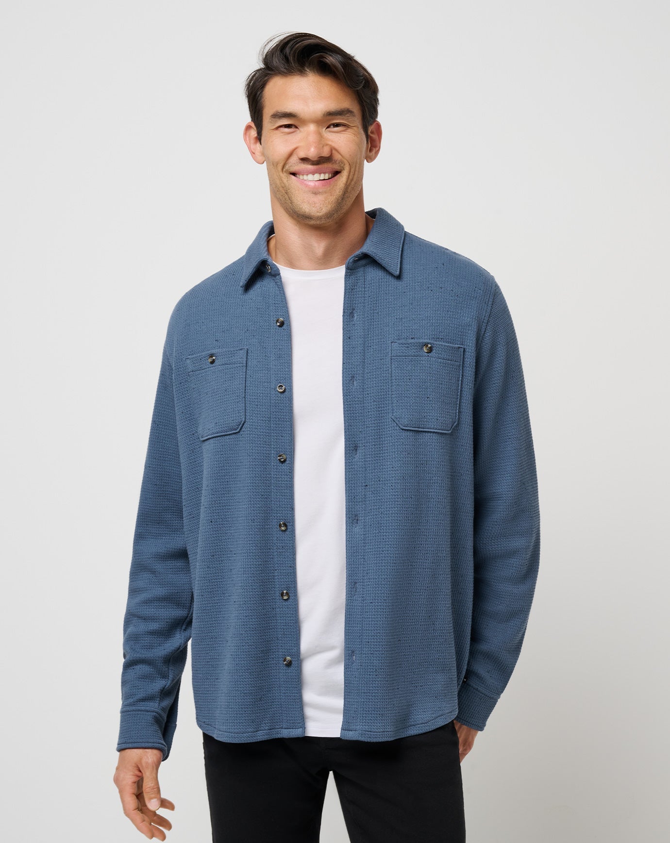 Travis Mathew On Sale | Cloud Waffle Shirt Jacket
