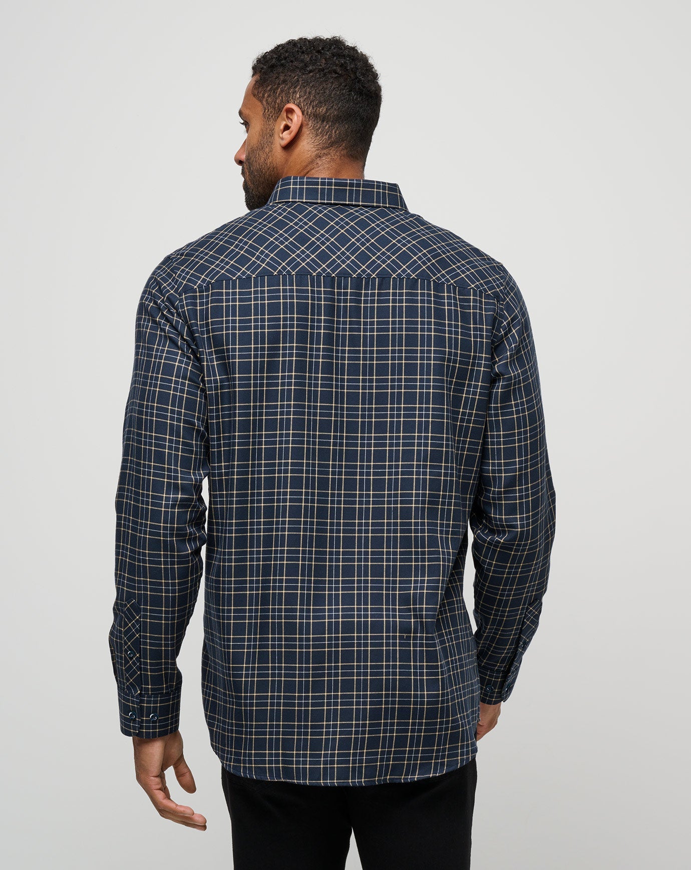 Travis Mathew For sale | Cloud Flannel Plaid Button-Up