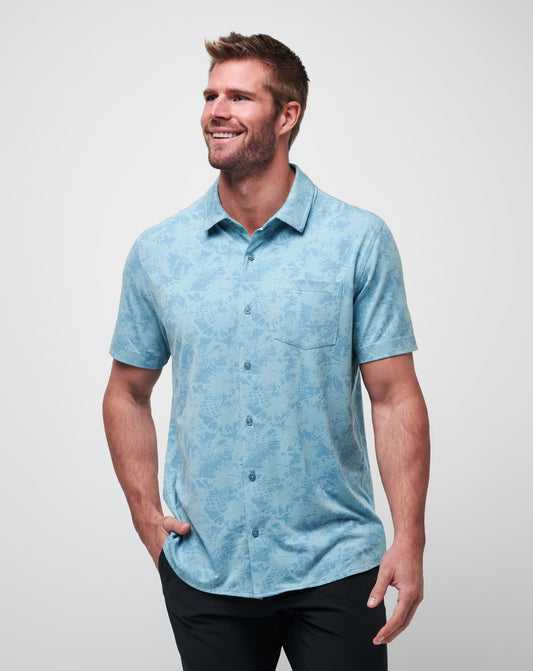 Travis Mathew New | Knit Braddah Button-Up
