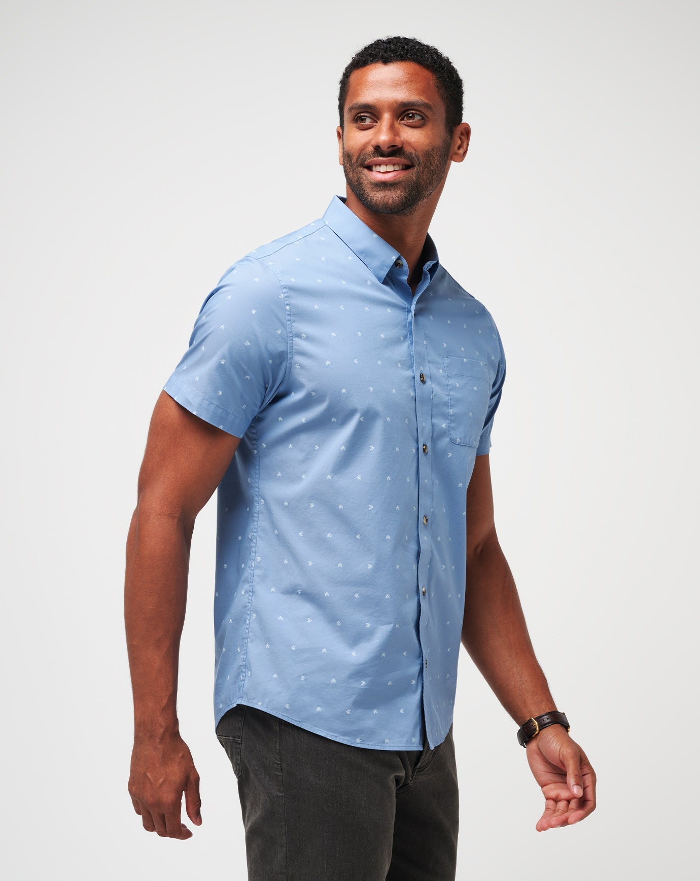 Travis Mathew Online | Wind It In Button-Up