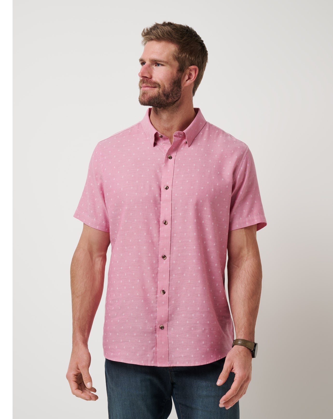 Travis Mathew US | Early Check In Button-Up