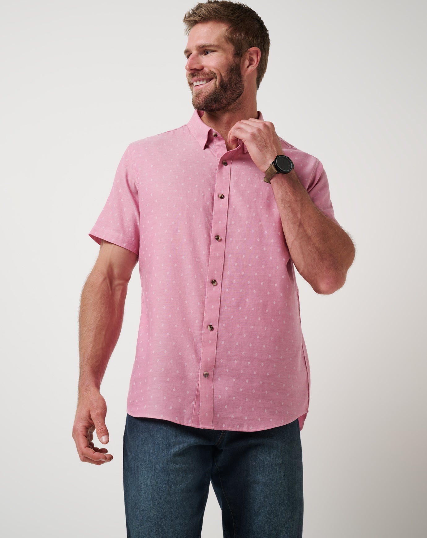 Travis Mathew US | Early Check In Button-Up