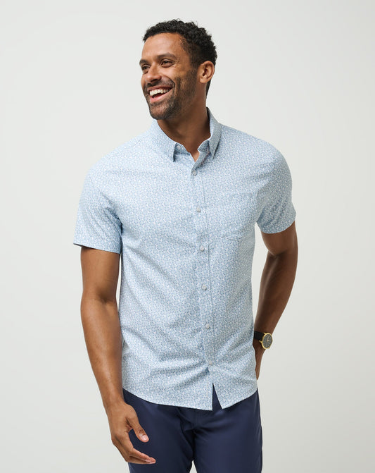 Travis Mathew | Techwoven Country Mile Button-Up