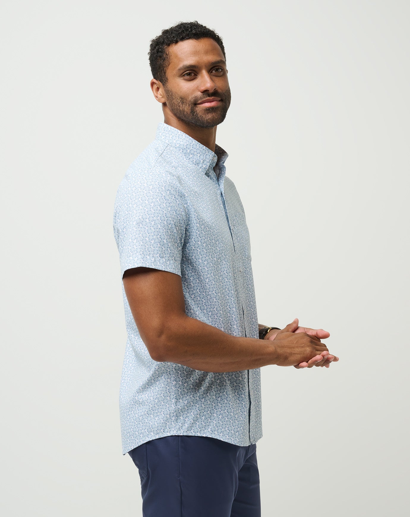 Travis Mathew | Techwoven Country Mile Button-Up
