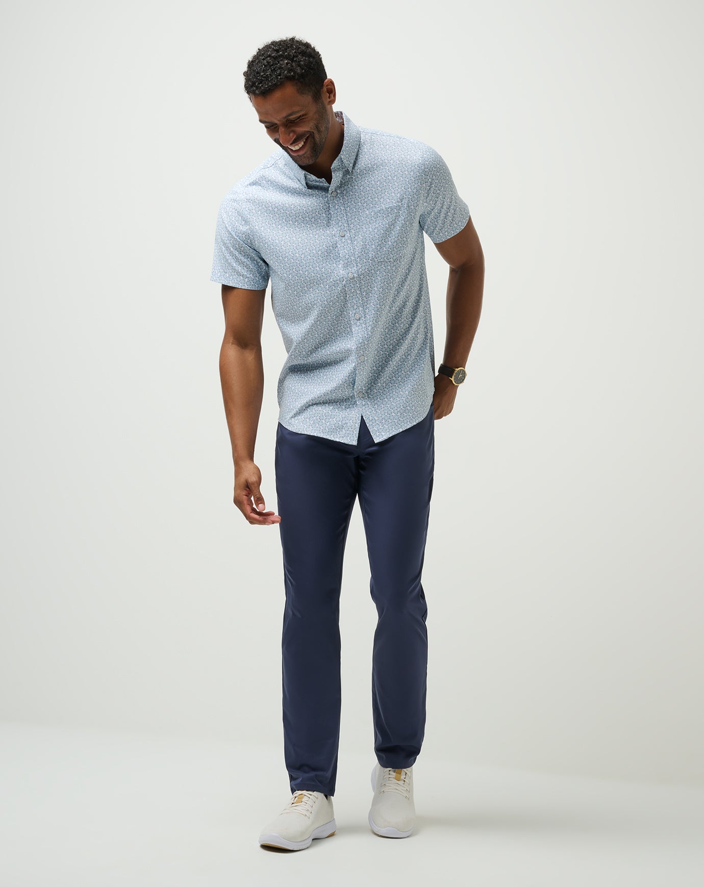 Travis Mathew | Techwoven Country Mile Button-Up