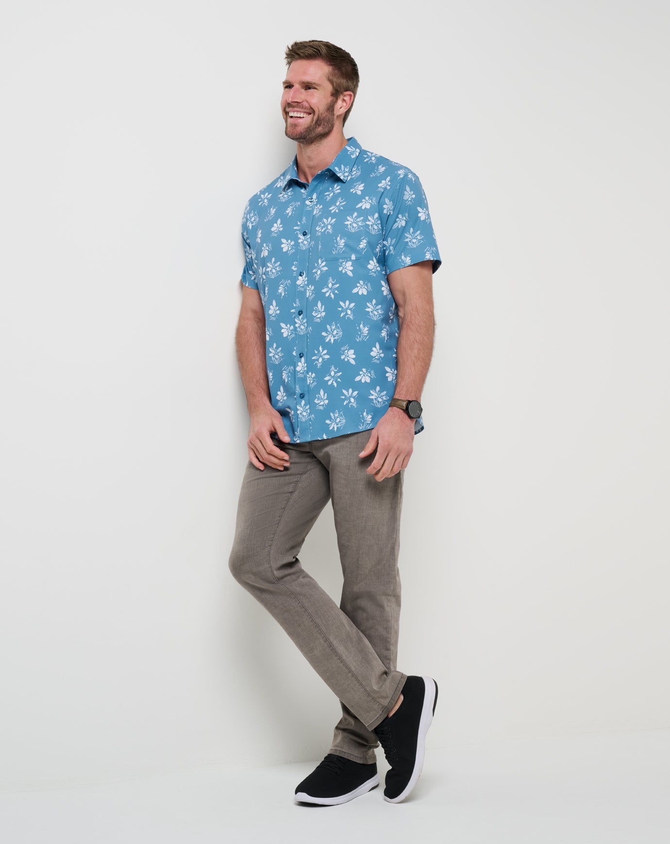 Travis Mathew Discount | Techwoven Seamate Button-Up