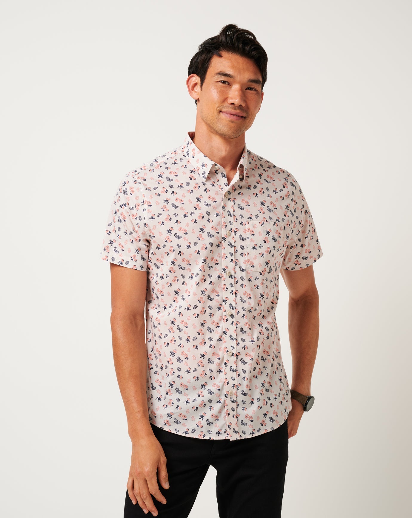 Travis Mathew Hot sale | Something New Button-Up