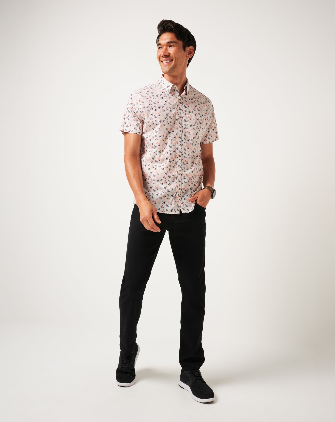 Travis Mathew Hot sale | Something New Button-Up