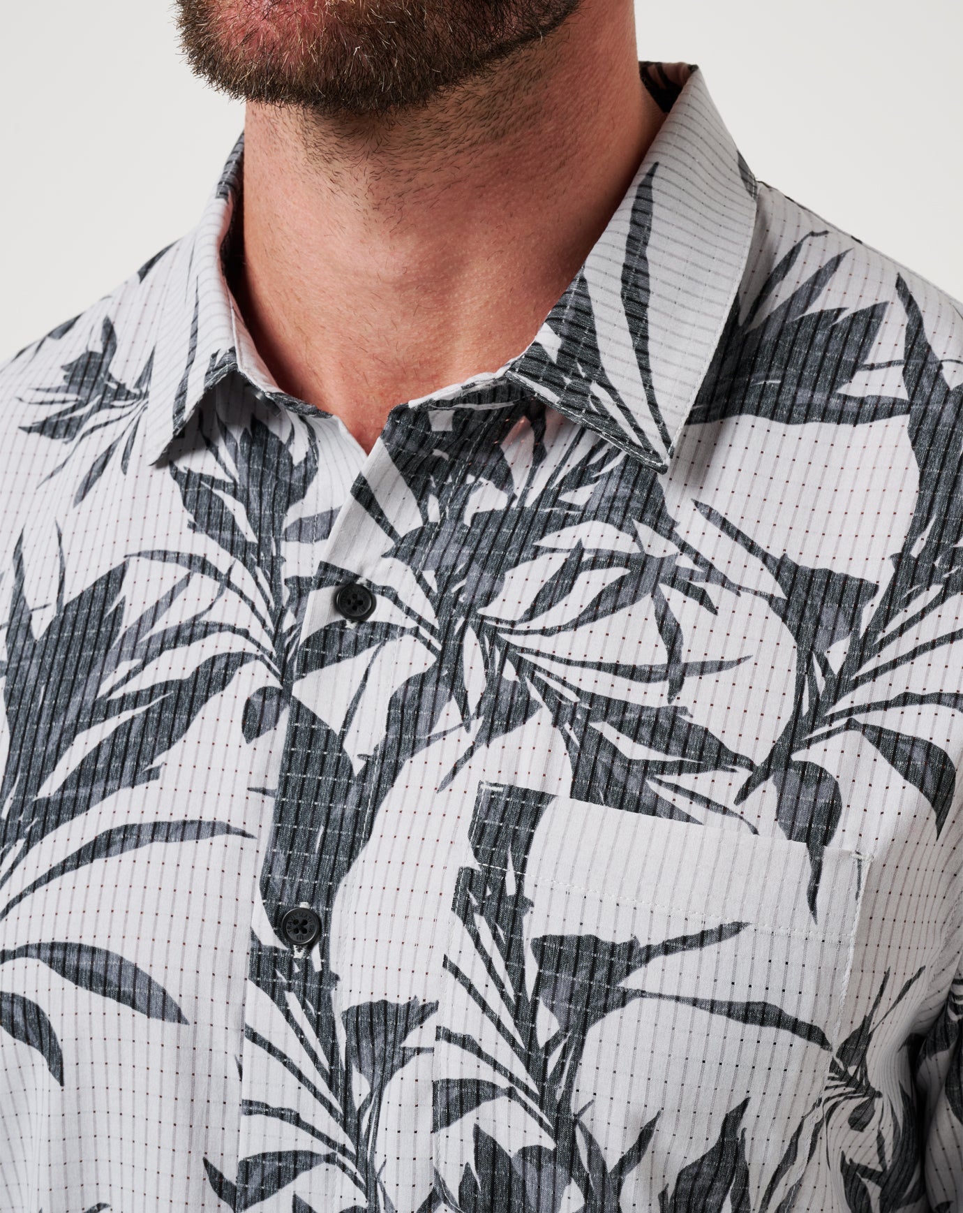 Travis Mathew US | Light Map Button-Up