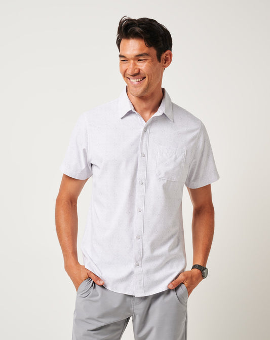 Travis Mathew On Sale | Techwoven Acropolis Button-Up