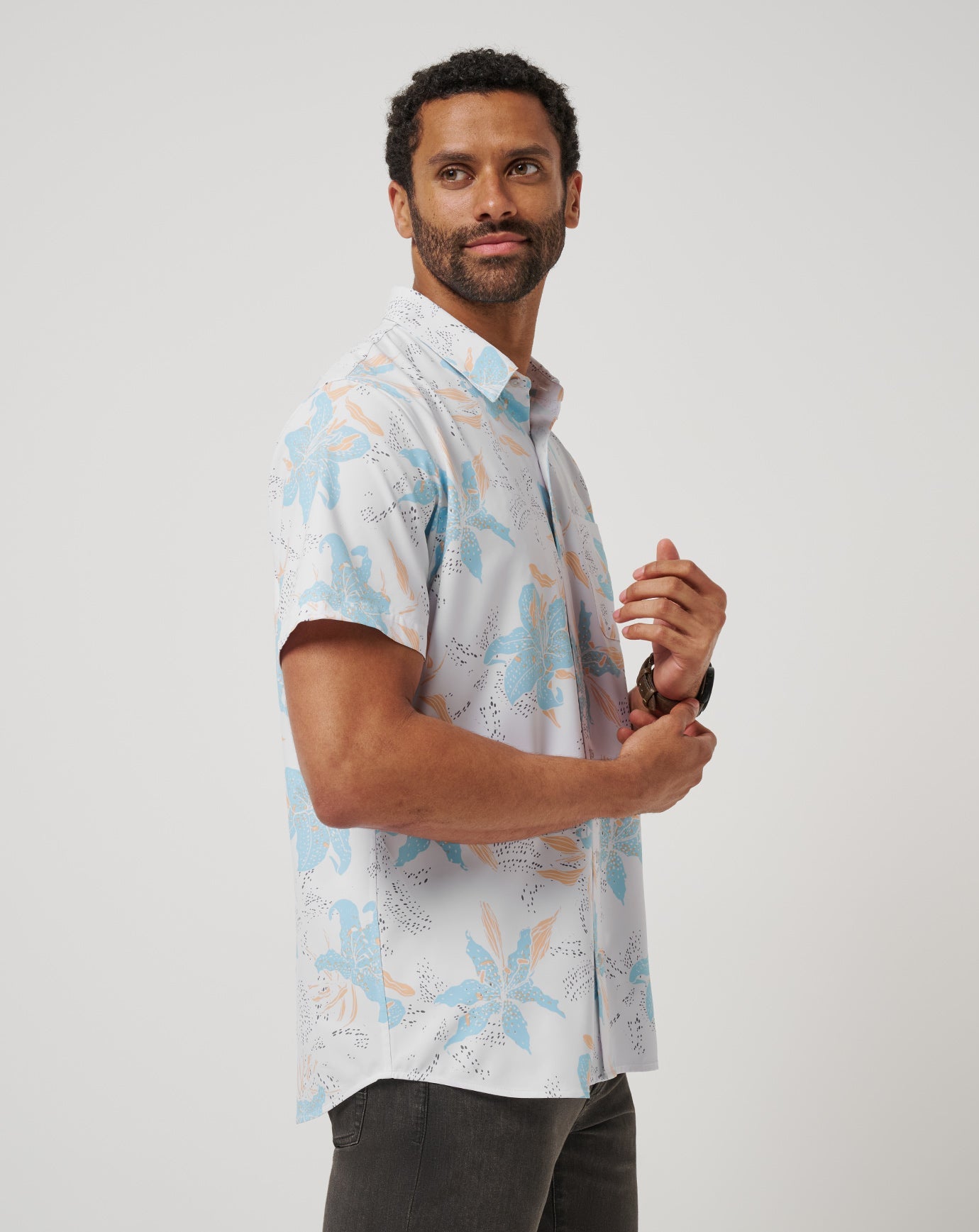 Travis Mathew | Techwoven Board Battle Button-Up
