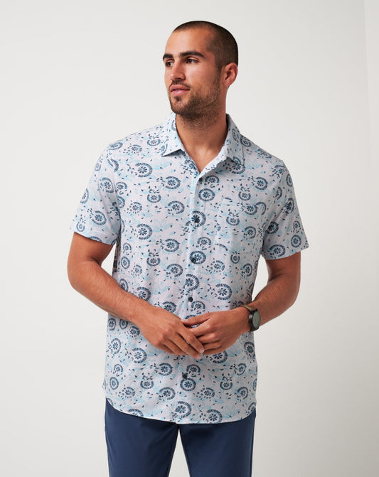 Travis Mathew Online | Knit Flourish Button-Up
