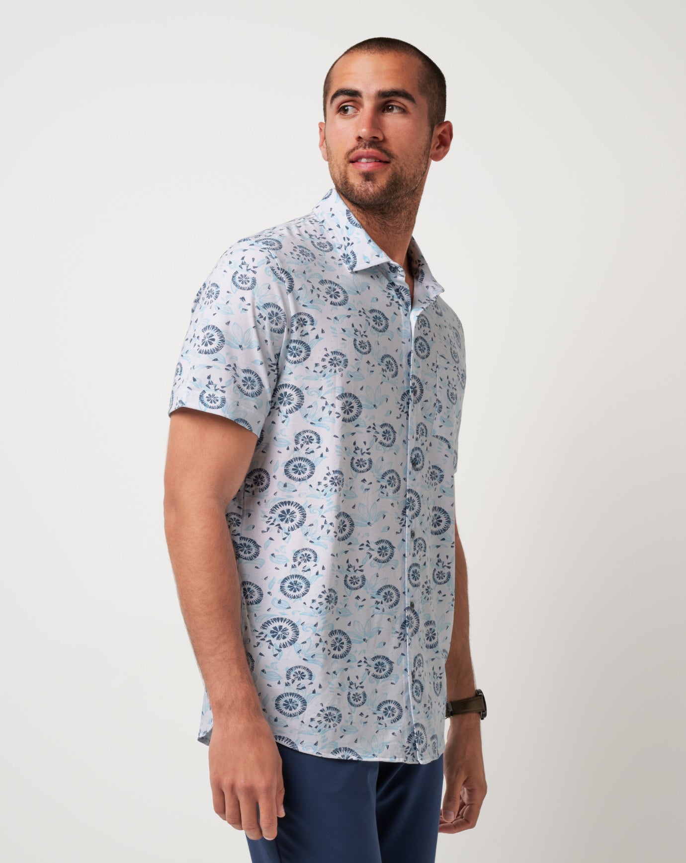 Travis Mathew Online | Knit Flourish Button-Up