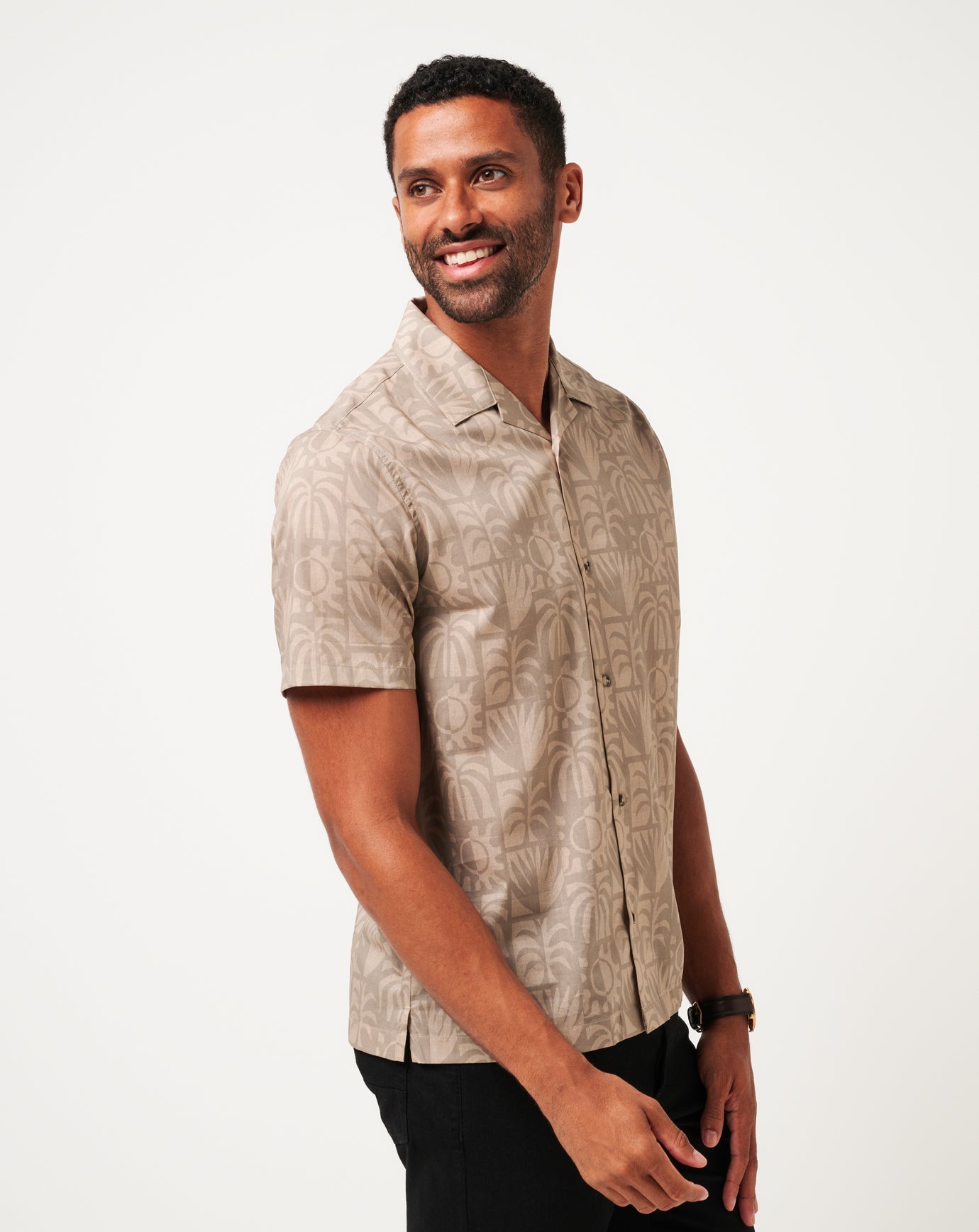 Travis Mathew Sale | Desert Sun Button-Up