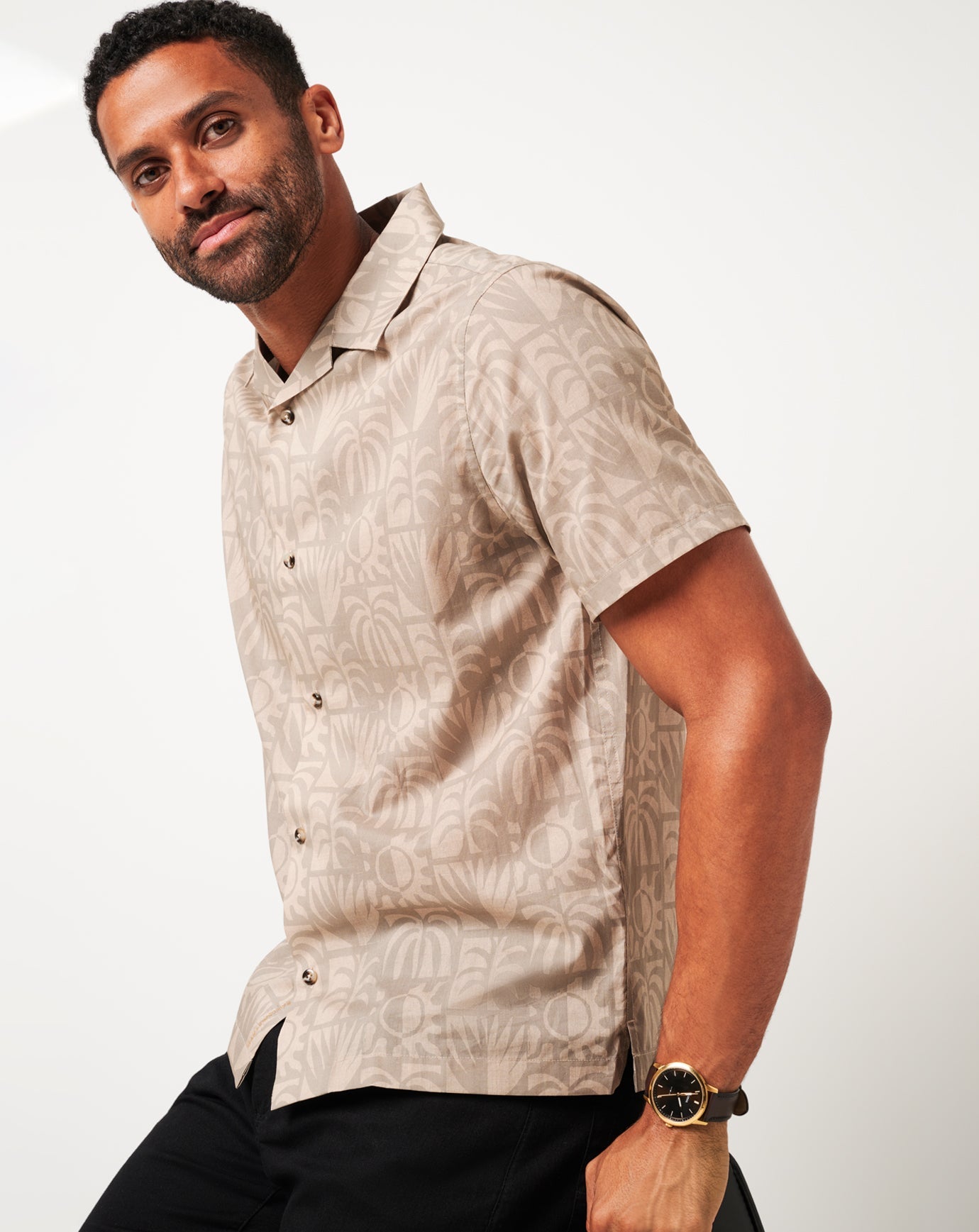 Travis Mathew Sale | Desert Sun Button-Up