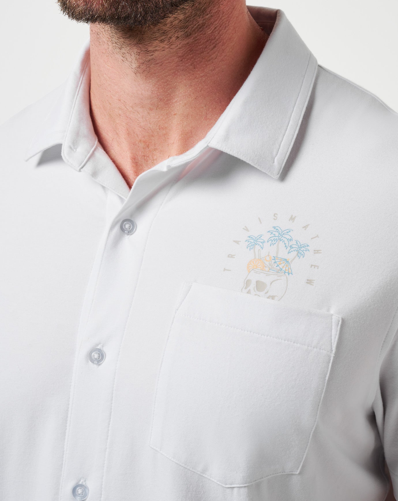 Travis Mathew New | Poolside Pitcher Button-Up