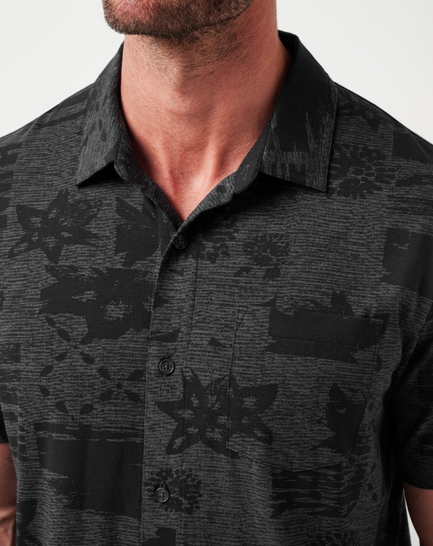 Travis Mathew Hot sale | Knit Gravitation Button-Up