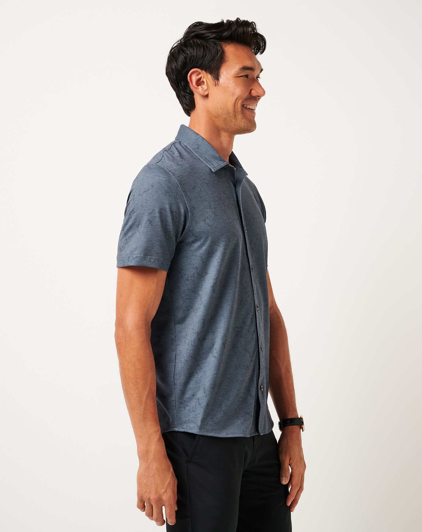 Travis Mathew US | Knit Featherweight Tides Button-Up