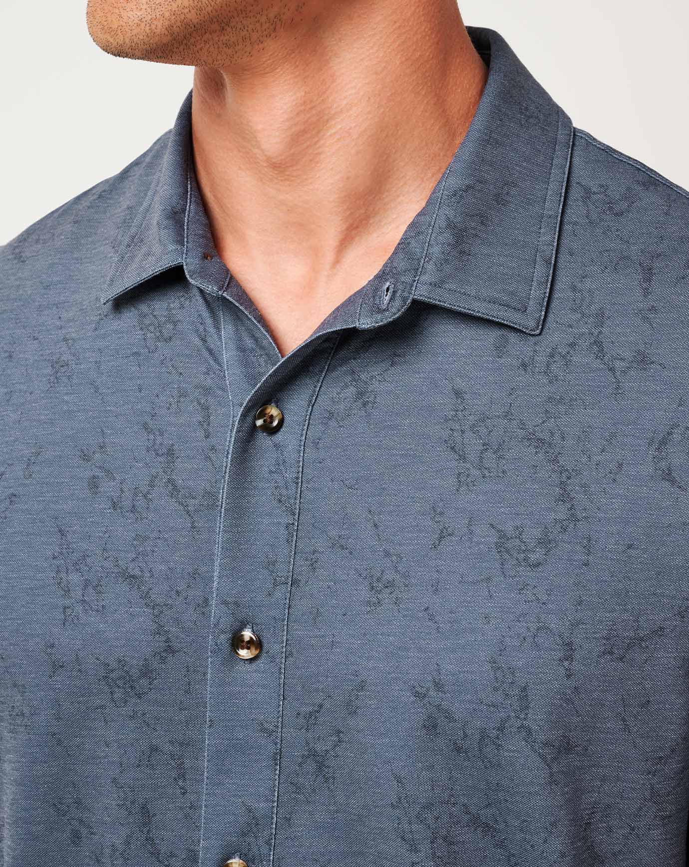 Travis Mathew US | Knit Featherweight Tides Button-Up