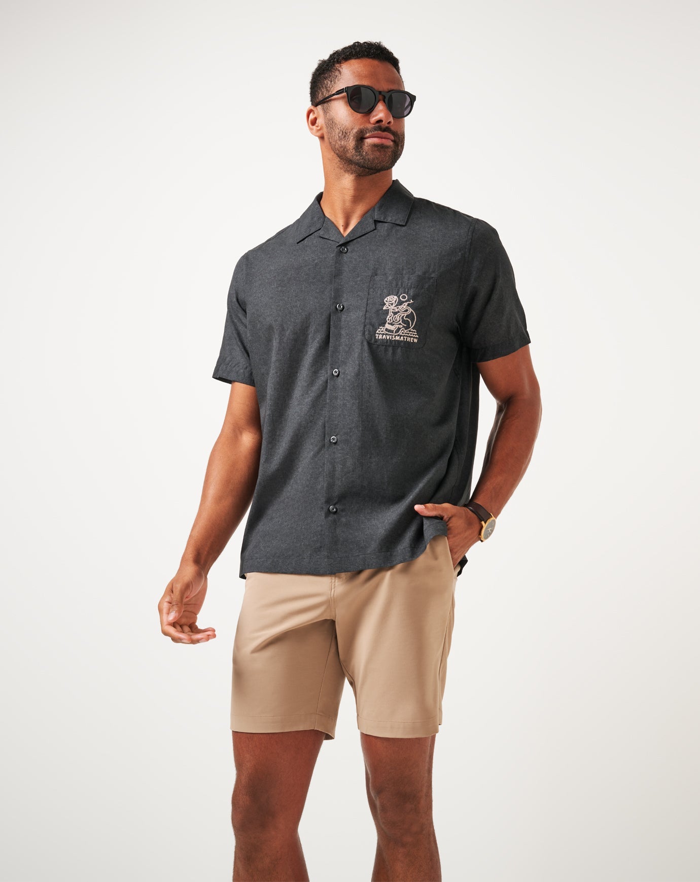Travis Mathew Online | Lost Cave Button-Up
