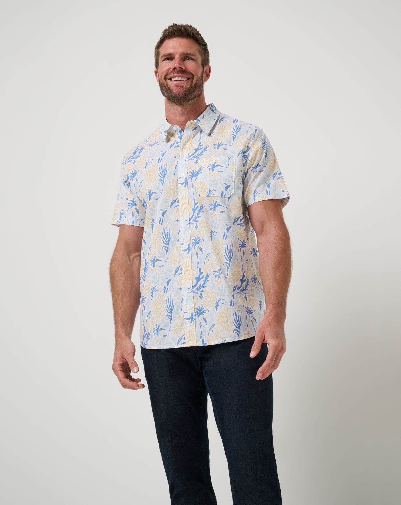 Travis Mathew Sale | Souvenir City Button-Up
