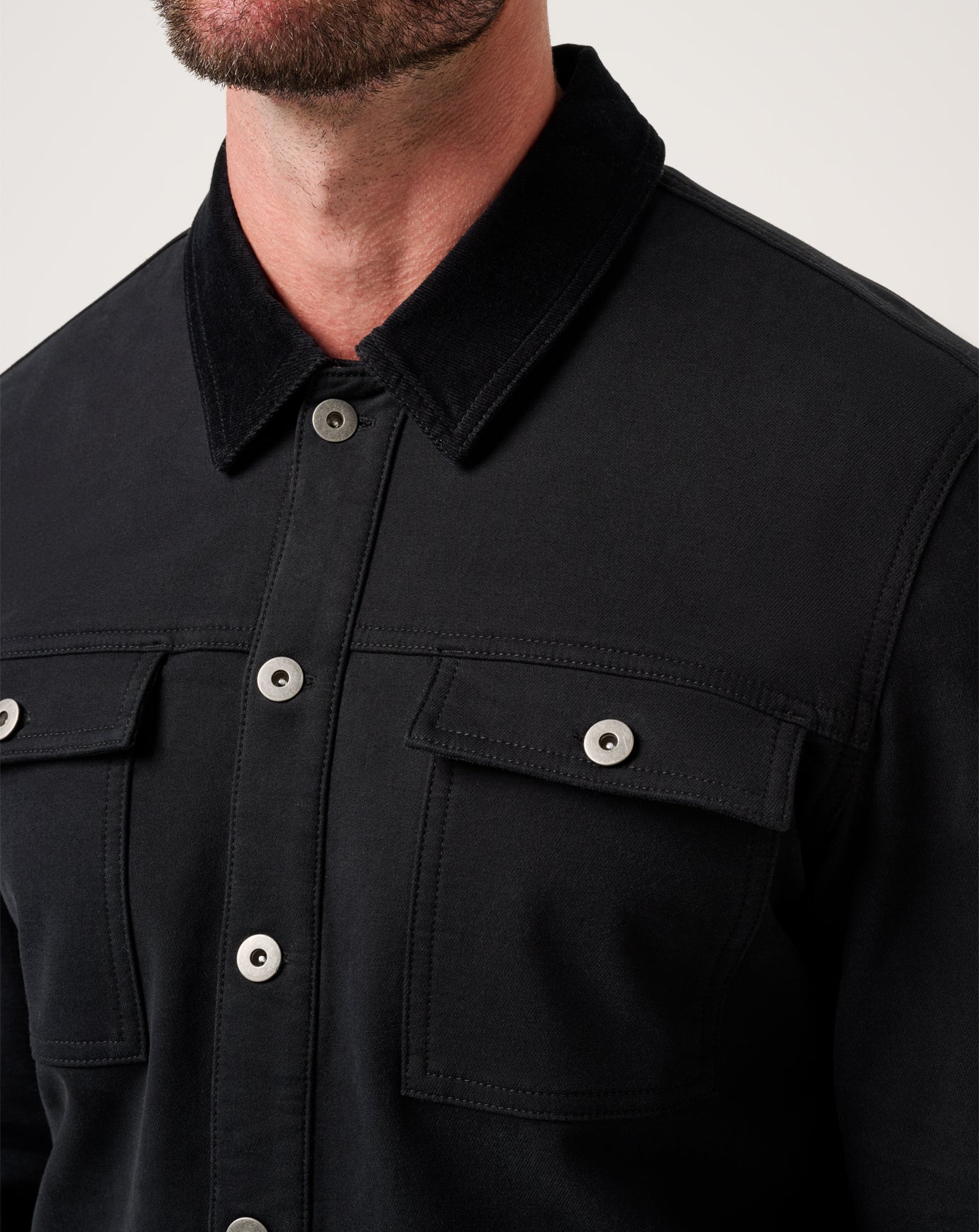 Travis Mathew On Sale | Cloud Denim Cord Jacket